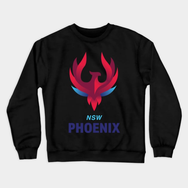 NSW Phoenix Crewneck Sweatshirt by zachbrayan